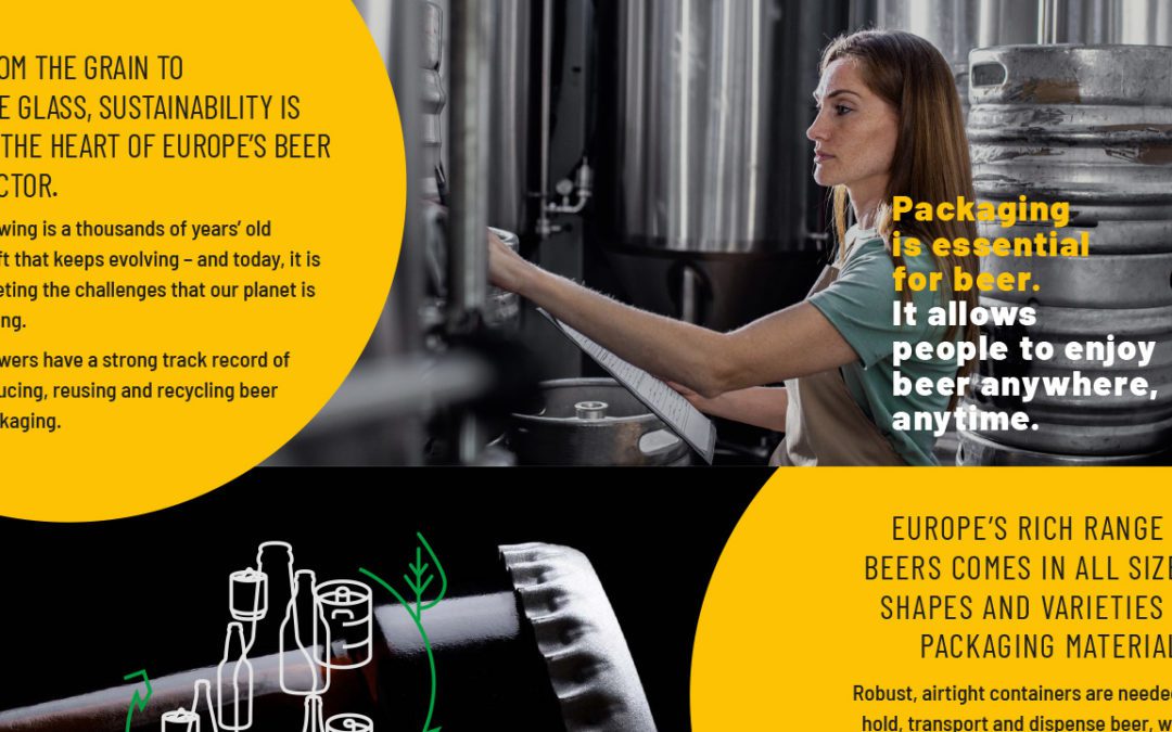 Packaging infographic: discover how brewers are working to reduce, reuse and recycle beer packaging