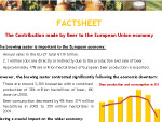 Factsheet – The Contribution made by Beer to the European Union Economy