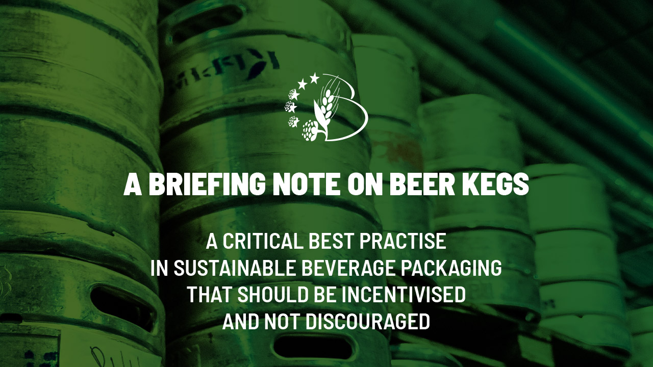 A briefing note on beer kegs