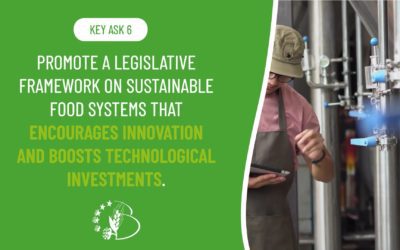 ASK #6 – PROMOTE A LEGISLATIVE FRAMEWORK ON SUSTAINABLE FOOD SYSTEMS THAT ENCOURAGES INNOVATION AND BOOSTS TECHNOLOGICAL INVESTMENTS