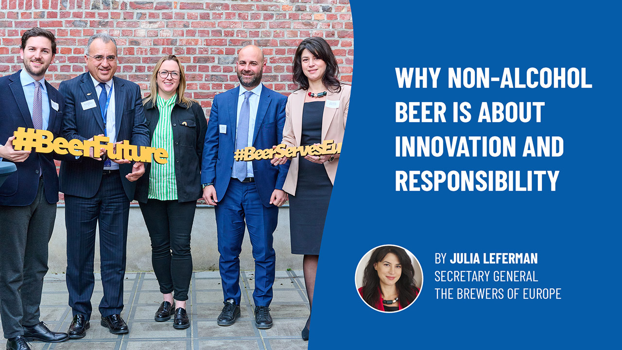 Why non-alcohol beer is about innovation and responsibility