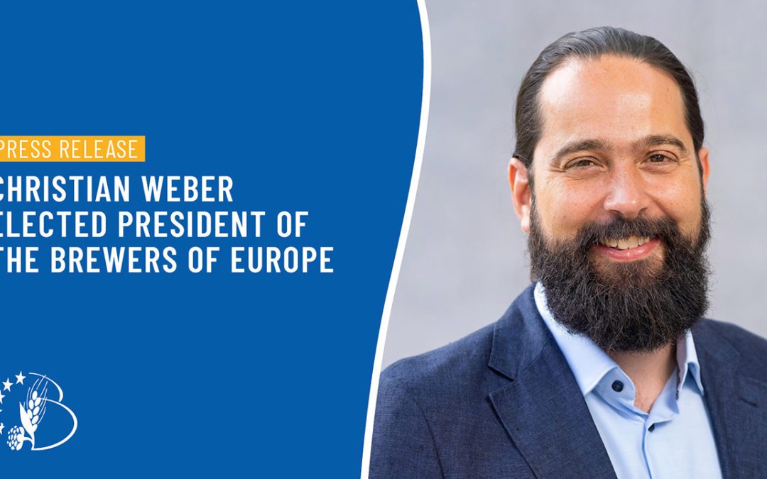 Christian Weber elected President of The Brewers of Europe